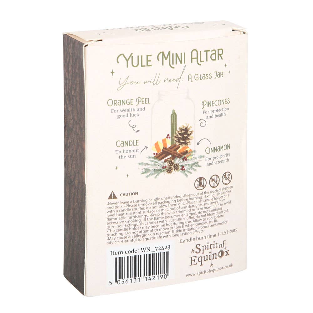 Cedar & Pine Winter Ritual Magic Spell Candles - Pack of 12