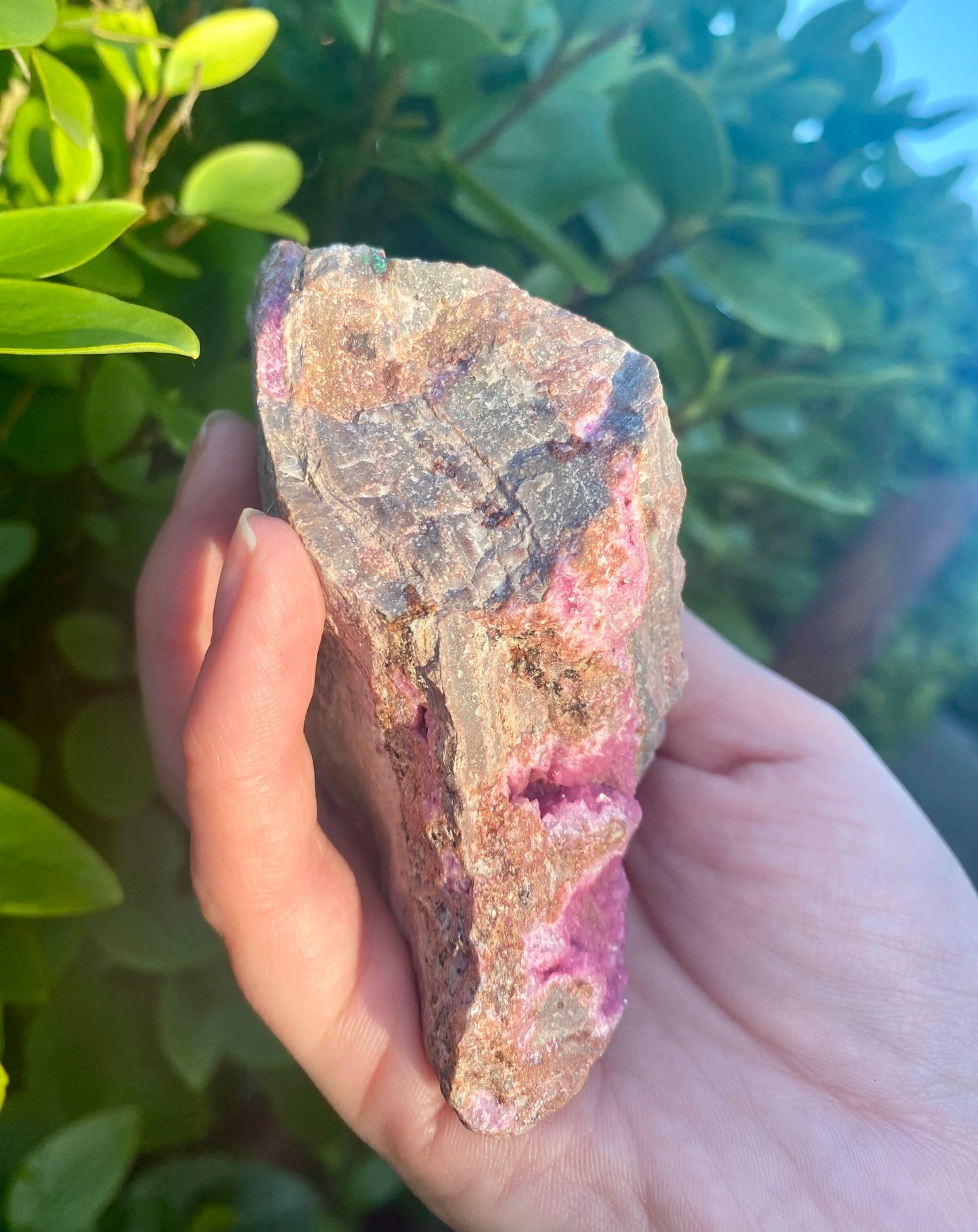 Pink Cobalto Calcite Piece - Raw