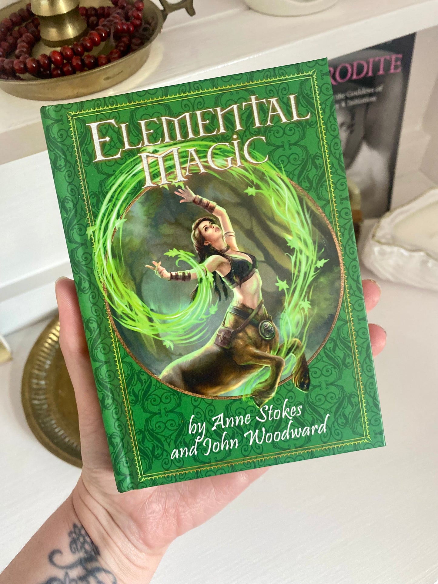 Elemental Magic Book - by Anne Stokes and John Woodward