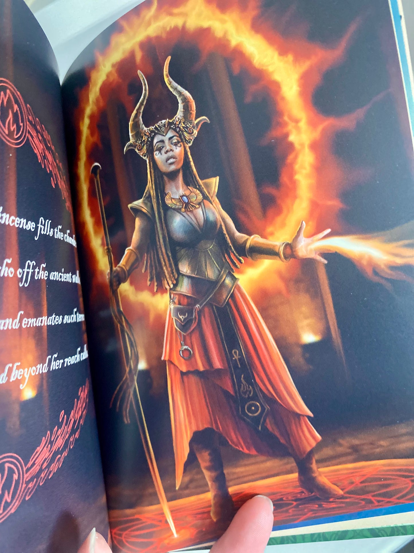 Elemental Magic Book - by Anne Stokes and John Woodward