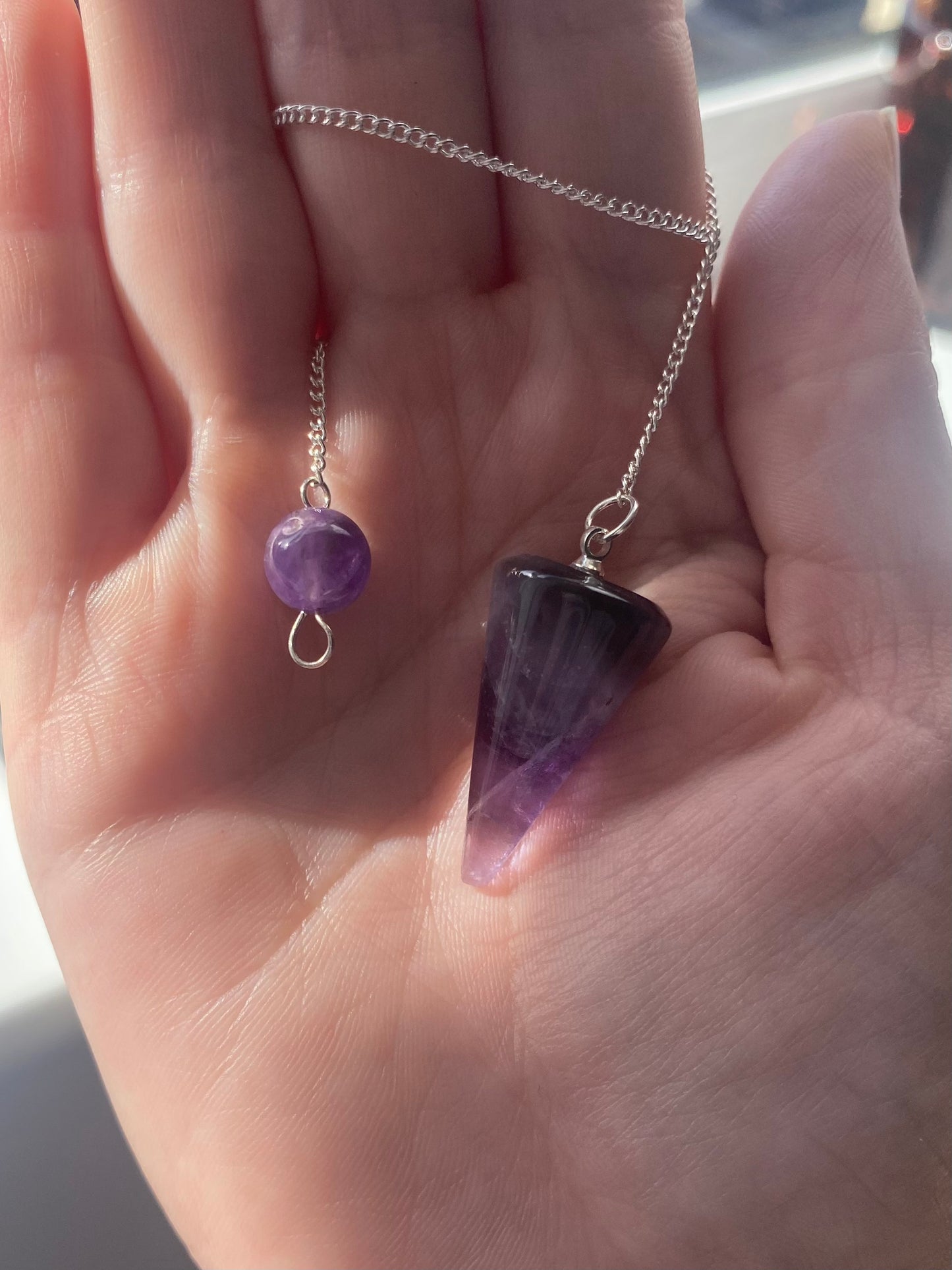 Amethyst Cone Pendulum