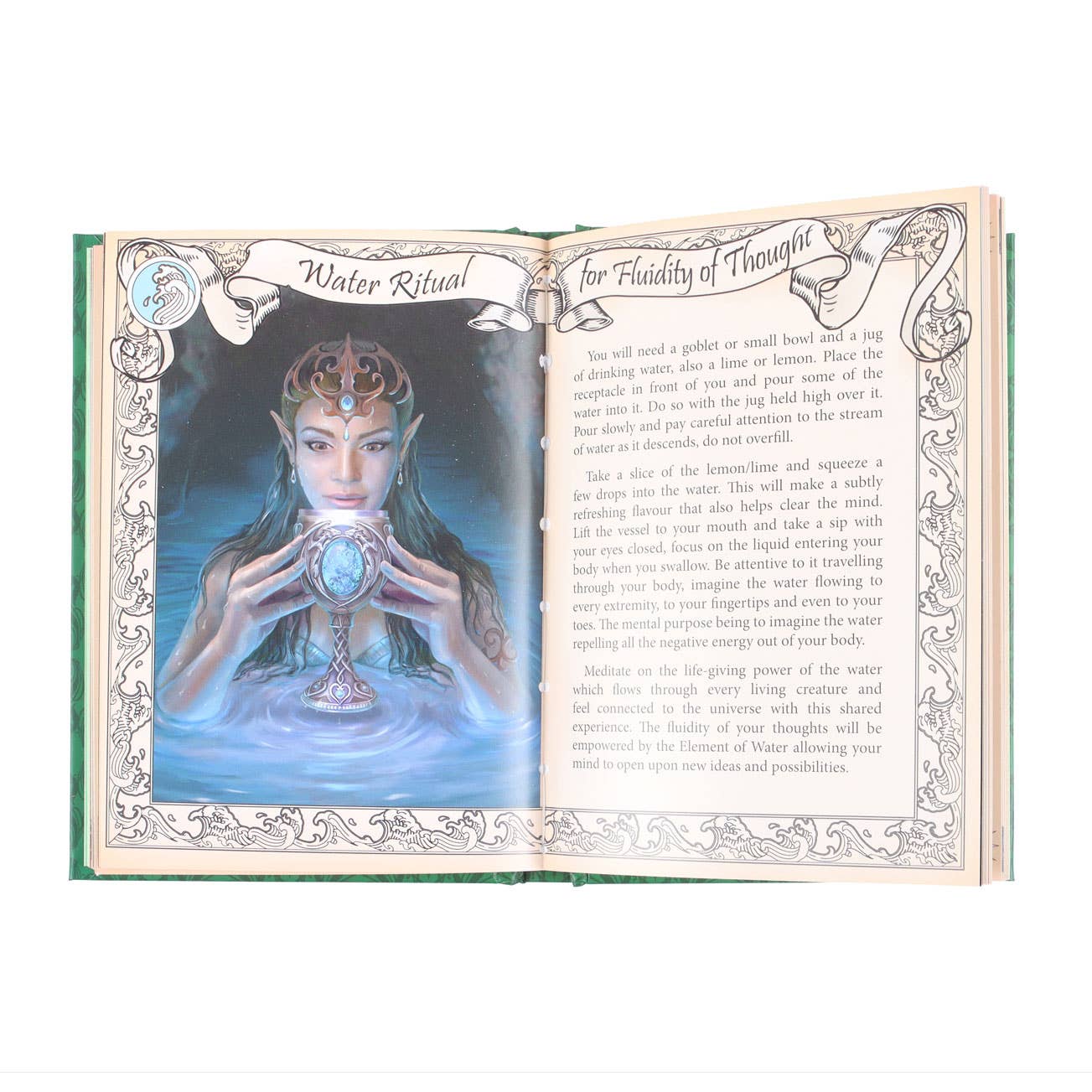 Elemental Magic Book - by Anne Stokes and John Woodward