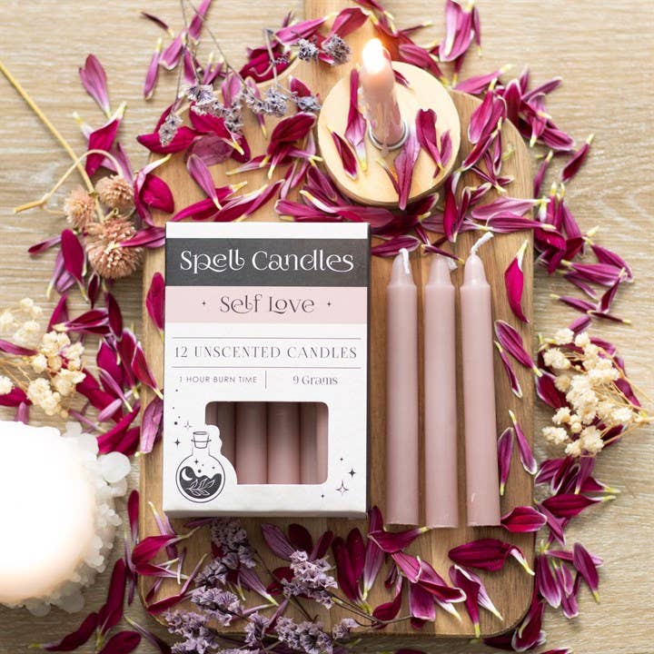 Self Love - Powder Pink Magic Spell Candle