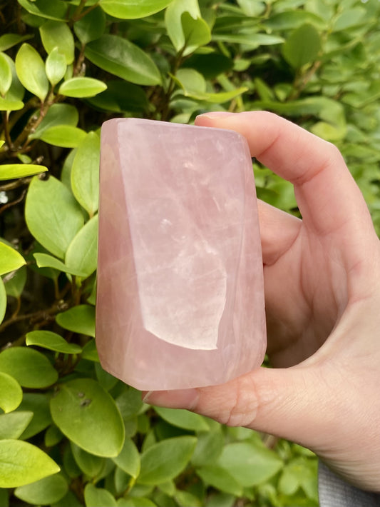 Rose Quartz Polished Freeform