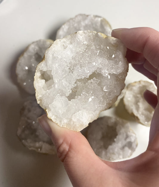 Clear Quartz Cluster Geode